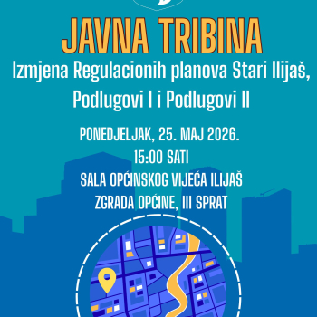 Javna tribina: Izmjena regulacionih planova 